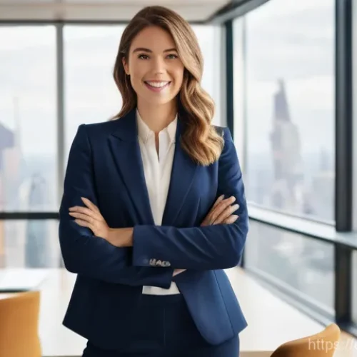 AFP 자격증으로 연봉 높이는 법 - **Prompt 1: Professional Achievement & Confidence**
    "A vibrant, dynamic portrait of a young prof...