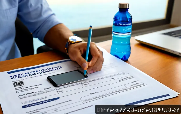 Home 17 AFP 시험 당일 유의사항 - Photorealistic early morning scene of a well-prepared adult financial certification candidate at a t...